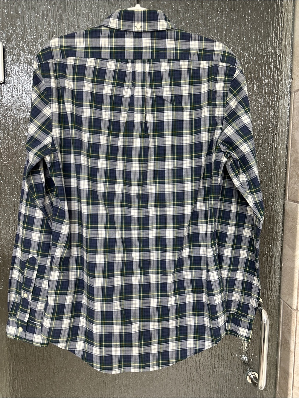 Ralph Lauren Slim Fit Plaid Button Down Shirt Men’s Medium NWT Cotton - Picture 9 of 12